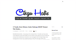 Desktop Screenshot of cikguhafis.com